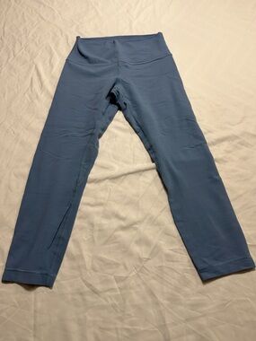 lululemon athletica women’s  Blue High-Rise Performance Leggings